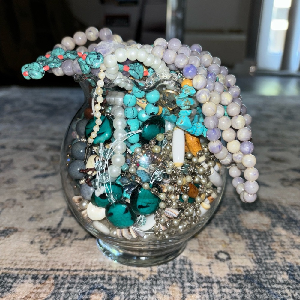 Jewelry jar- ocean themed